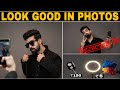 How to LOOK GOOD in PHOTOS *PHONE* & MISTAKES❌| BUDGET Photoshoot tips| Best poses for men| HINDI