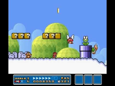 SMB3 for Super Mario All-Stars Custom Level #479 - Sky Central