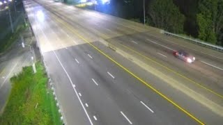 Virginia: VDOT Traffic Camera Captures Moments Before Wrong Way Driver Crashes Head-On Into Motorist