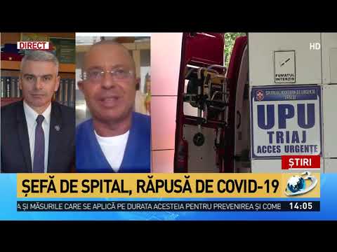 Șefă de spital, răpusă de COVID-19