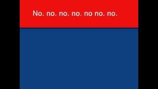 No. No. NO. (with lyrics) ~~~ Vanna Bonta