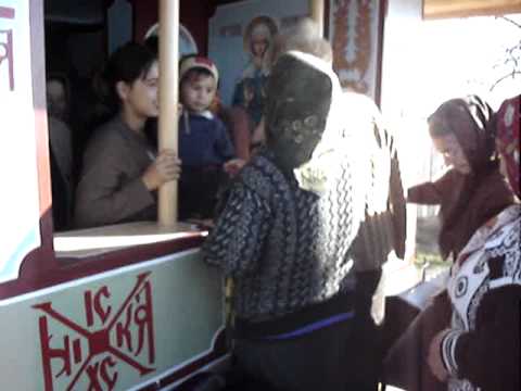 Sfinţirea troiţei de la Berevoeşti - Slănic 7