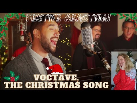 FESTIVE REACTION! Voctave, The Christmas Song ❤️🎅🏻🎁🌟 #Voctave #FestiveReactions #ALittleMoreOfLisa