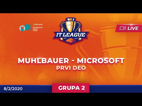 IT LIGA, 10. KOLO, GRUPA 2, MUHLBAUER - MICROSOFT, PRVI DEO
