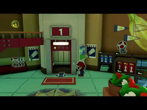 Let's play!! Paper Mario: The Origami King ( Overlook Tower & Boss )