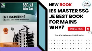 IES MASTER SSC JE BEST BOOK |Letest SSC IES Master Mains Book Review|SSC JE Mains Best Book |SSC JE
