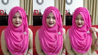 Everyday Hijab Tutorial for School /College /Unive