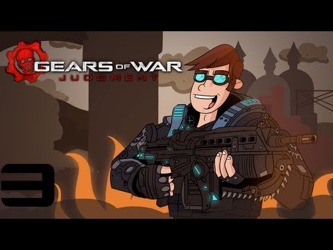 Gears of War Judgment Campaign Gameplay / Walkthrough w/ SSoHPKC Part 3 - Raining Stars