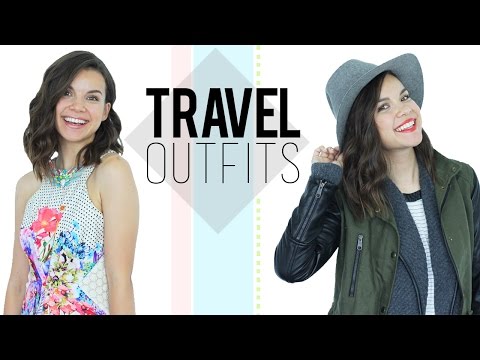 4 Outfits for Airplane Travel!