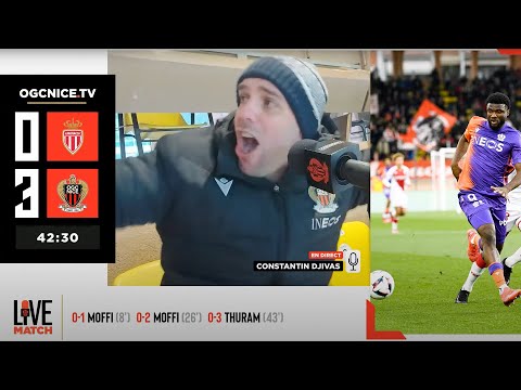 🔴🎙 Monaco 0-3 Nice : revivez la victoire !