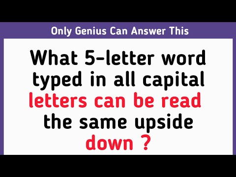 CAN YOU SOLVE THESE 10 TRICKY RIDDLES? | ONLY A GENIUS CAN PASS #test