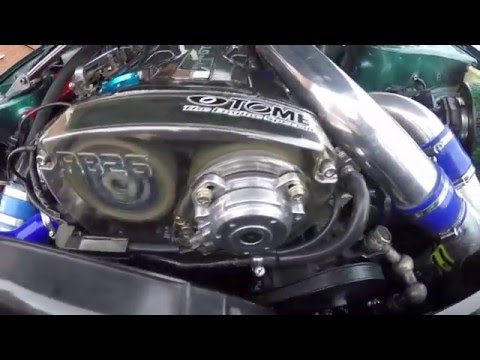 Pure RB26 sound + flames (no music)