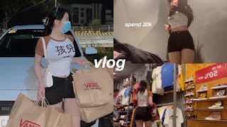 VLOG: mall shopping | spent 20k in one day 🤑