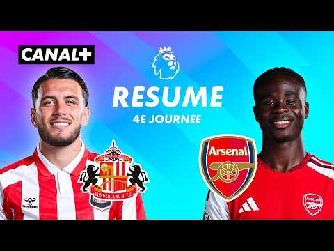 Le résumé de Sunderland / Arsenal - Premier League 2025-26 (J4)