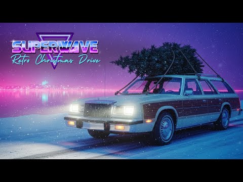 Retro Christmas Drive 1990 // Synthwave Retrowave Chillwave [SUPERWAVE]