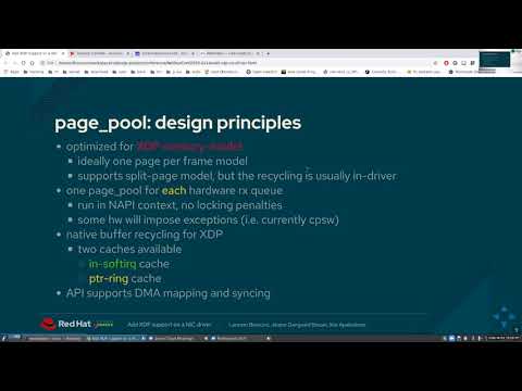 Netdev 0x14 - Tutorial: How to add XDP support to a NIC