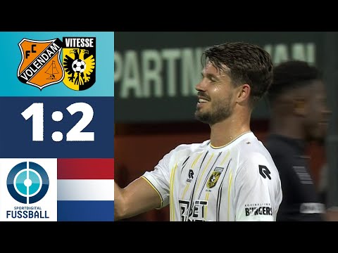 Van Ginkel rettet Vitesse! Fieser Tritt von Mühren wendet das Blatt | FC Volendam - Vitesse Arnheim