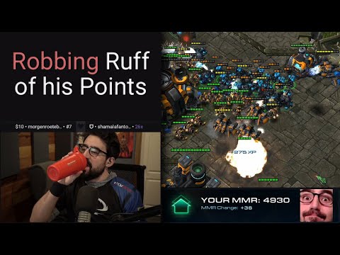 Starcraft 2: Robbing Ruff of his Points