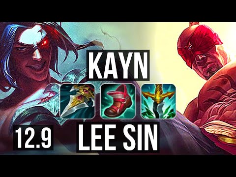 KAYN vs LEE SIN (JNG) | 3.7M mastery, 1200+ games, 8/2/11 | BR Challenger | 12.9