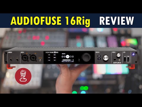 Arturia AudioFuse 16Rig USB Audio Interface 2023 - Present - Black image 6
