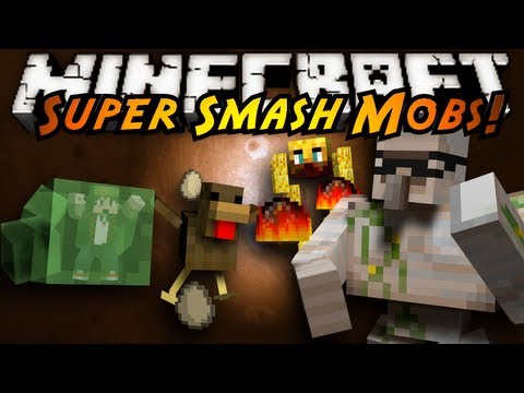 Sky Does Everything - Minecraft Mini-Game : SUPER SMASH MOBS!