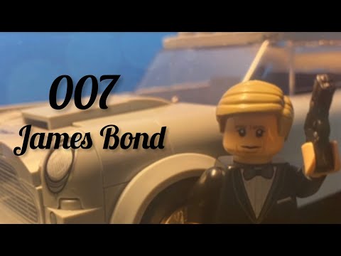 007 James Bond Lego stop-motion animation