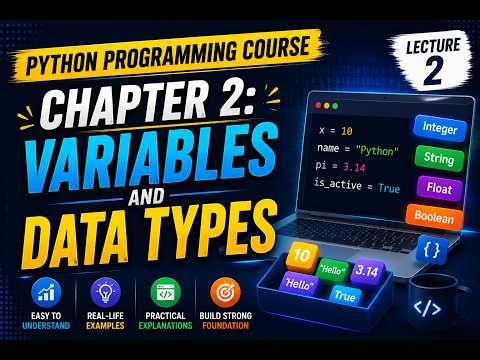 Python Programming Course Chapter 2 Variables And Data Types In Python%f0%9f%90%8d