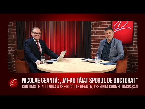 The Exhaustion That Kills - Nicolae Geantă, presented by Cornel Dărvășan | Contrasts in Light #78