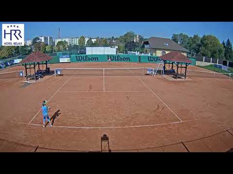 Těhníková vs Dvořáčková 29.9.2017 - MČR - Babytenis -Rakovník