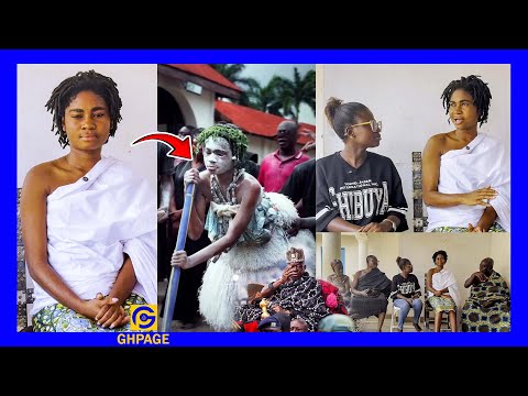 Viral Beautiful 23yrs Otumfour Komfoɔ Abrewatia Shares Her Story,😳Akɔm Took Her At Age 4