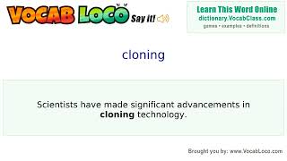 Video thumbnail for cloning