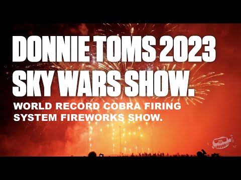 Sky Wars 2023 - Winning Display Donnie Toms + KCAP - WORLD RECORD COBRA SHOW featuring Taylor Swift