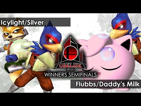 Melee: Icylight/Silver V Flubbs/Daddy's Milk - Obelisk 43 Tournament SSBM