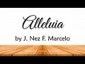 Alleluia by J. Nez F. Marcelo (instrumental)