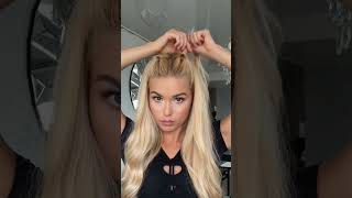 Loop Hair Tutorial - you could use a simple clip.. or you can LOOP IT 😮‍💨😂 #pamelareif #hairstyle