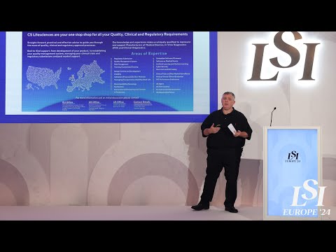 Edwin Lindsay, Compliance Solutions - Regulatory Consultant | LSI Europe '24