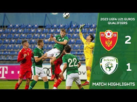 HIGHLIGHTS |  Montenegro U21 2-1 Ireland U21 - 2023 UEFA European Under-21 Championship
