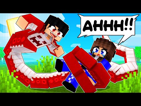 P3DRU virou uma COBRA no Minecraft POR 24 HORAS!!
