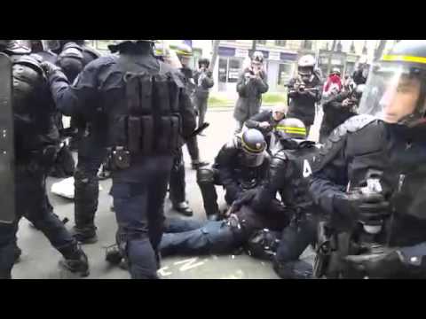 Crs vs casseurs. . . Manif 2016