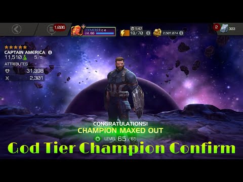 10th 5 Star Rank 5 Captain America Infinity War Gameplay | Marvel Contest Of Champions