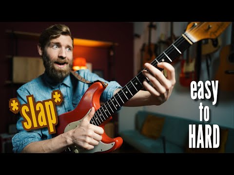 SLAPPING on guitar (beginner to pro)