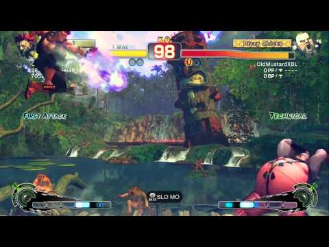 SSF4 replay - GoshtiN(Akuma) vs OldMustardXBL(Rufus)