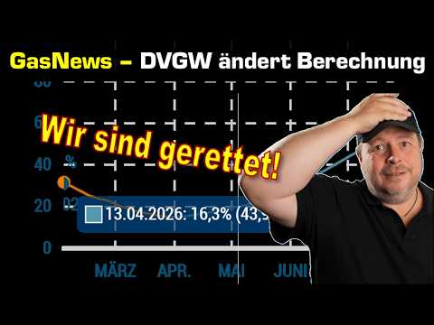 GasNEWS  - Wir sind gerettet! DVGW ändert einfach Berechnungsmethode😂