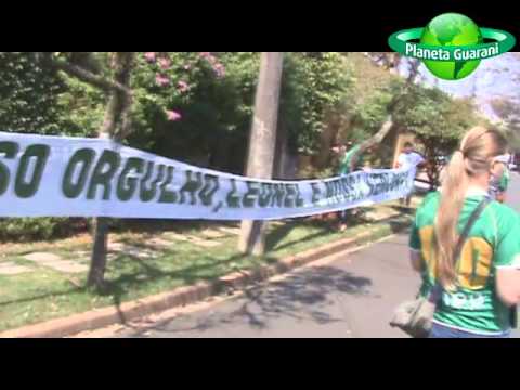 Passeata pela renúncia do presidente - Planeta Guarani