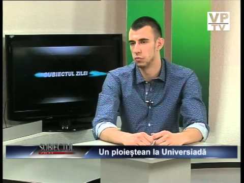 Emisiunea Subiectul Zilei - Invitat Vlad Negoitescu - baschetbalist CSU Asesoft PLOIESTI