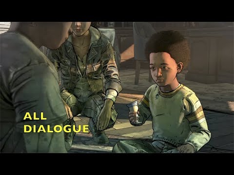 Tenn and AJ Argue Over Toy /All Dialogue /The Walking Dead: The Final Season