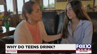 Why do teens drink?