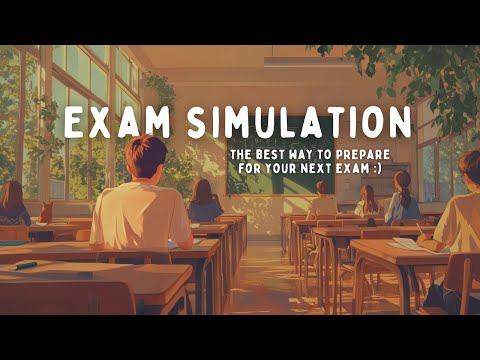 Realistic Exam Hall Ambience & Sounds | Exam Simulation 📚💯