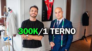 Ele Veste os Homens Mais Ricos do Mundo (300 K por terno) - Matteo Lionetti