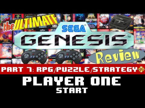 The Ultimate Sega Genesis Review - Part 7 - RPG, Puzzle, & Strategy Games